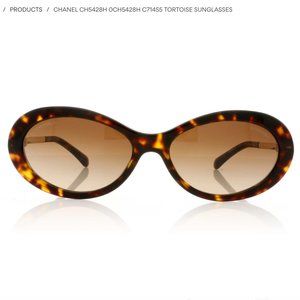 Chanel Tortoise Sunglasses